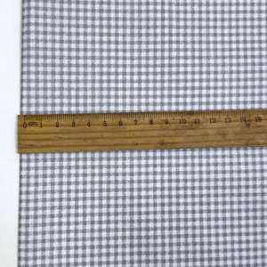 Ранфорс клеточка серая