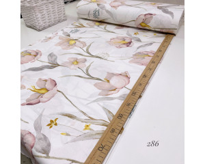 Ранфорс цветы 286