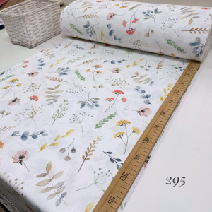 Ранфорс цветы 295