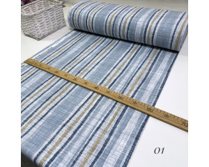 Ранфорс полоска текстурированная 01