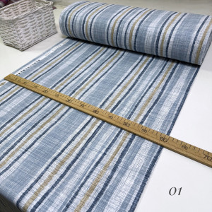 Ранфорс полоска текстурированная 01