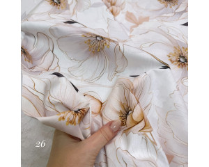 Ранфорс цветы 26