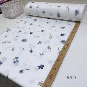 Ранфорс цветы 301/1