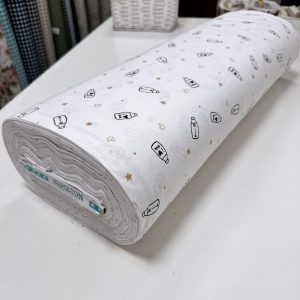 Ранфорс бутылочки milk