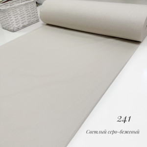 Ранфорс однотонный светлый серо-бежевый 