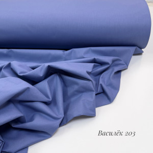 Ранфорс однотонный василёк