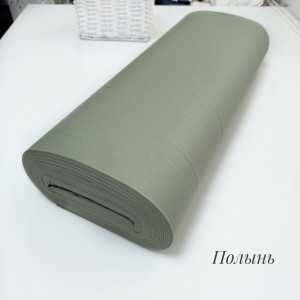 Ранфорс однотонный полынь