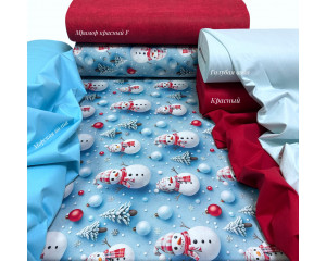 Ранфорс 5D снеговики