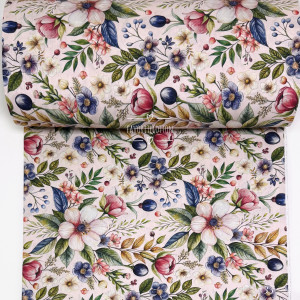 Ранфорс цветы 33