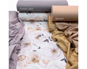 Ранфорс цветы 26