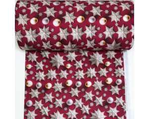 Ранфорс 5D снежинки