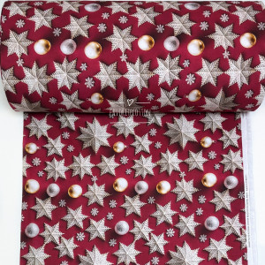 Ранфорс 5D снежинки