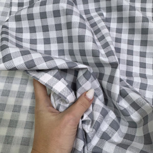 Ранфорс клетка серая стандарт