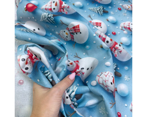 Ранфорс 5D снеговики