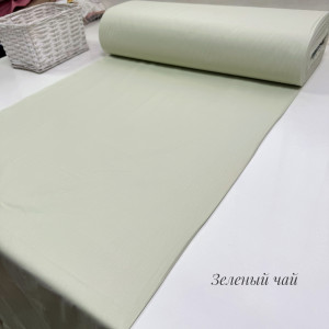 Ранфорс однотонный зеленый чай