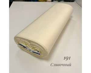 Ранфорс однотонный сливочный 