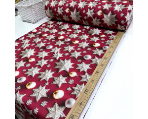 Ранфорс 5D снежинки