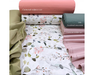 Ранфорс цветы 285/1