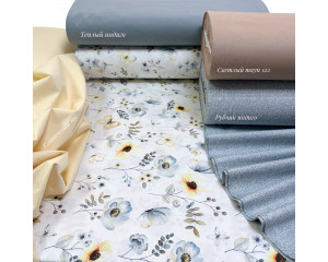 Ранфорс рубчик индиго