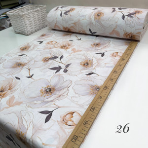 Ранфорс цветы 26