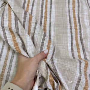 Ранфорс полоска текстурированная 02