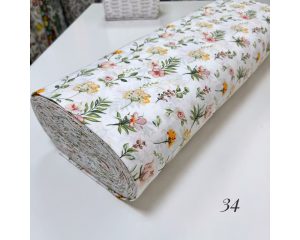 Ранфорс цветы 34
