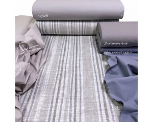 Ранфорс полоска текстурированная 03