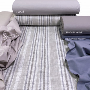 Ранфорс полоска текстурированная 03