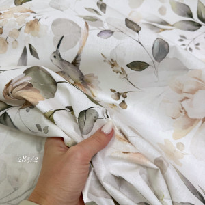 Ранфорс цветы 285/2