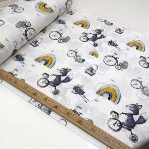 Ранфорс белки-радуги