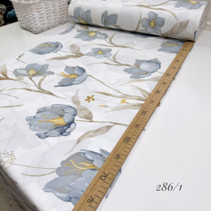 Ранфорс цветы 286/1