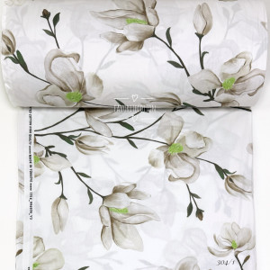 Ранфорс цветы 304/1