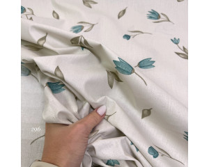 Ранфорс цветы 296