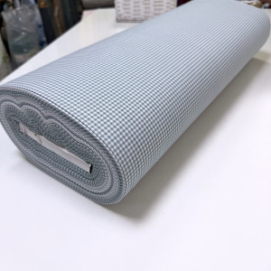 Ранфорс клеточка серо-мятная