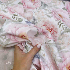 Ранфорс цветы 289