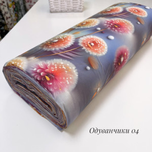 Ранфорс одуванчики 04