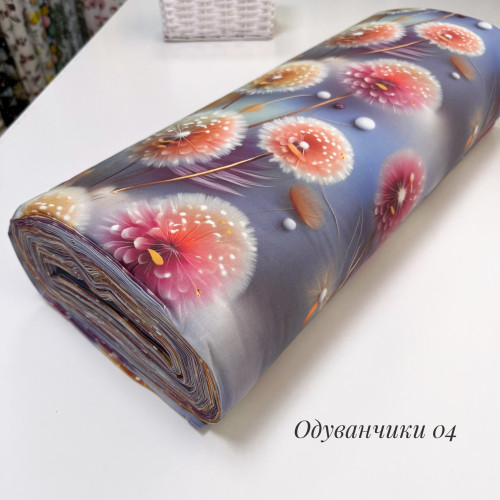 Ранфорс одуванчики 04