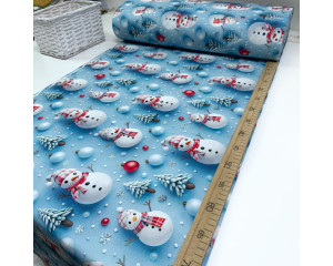 Ранфорс 5D снеговики