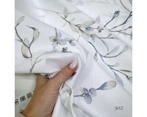 Ранфорс цветы 302