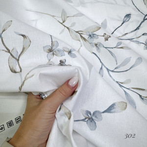 Ранфорс цветы 302