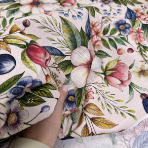 Ранфорс цветы 33