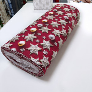 Ранфорс 5D снежинки