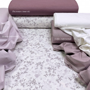 Ранфорс однотонный нежно-сиреневый F32