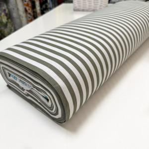 Ранфорс полоска полынь круп.