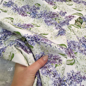 Ранфорс цветы 28