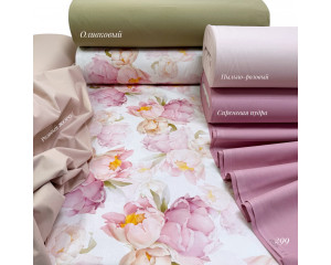 Ранфорс цветы 299