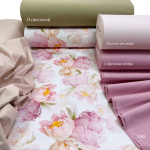 Ранфорс цветы 299