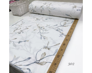 Ранфорс цветы 302