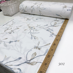 Ранфорс цветы 302