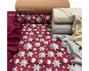 Ранфорс 5D снежинки